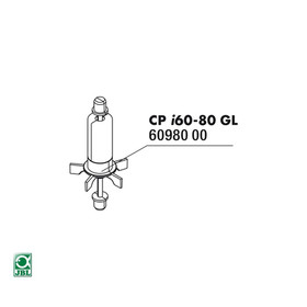 Abbildung JBL Ersatzteil CP i_gl 60/80 Rotor-Set