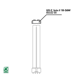 Abbildung JBL Ersatzteil Gummilager fr UV-C Lampe 18 / 36 W