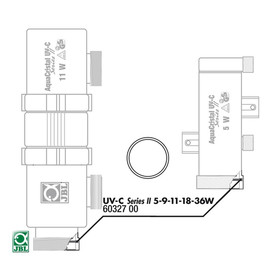 Abbildung JBL Ersatzteil O-Ring fr Gehuse innen UV-C 5 / 9 / 11 W