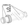 JBL Ersatzteil PC UV-C Quarzglas Set 11 / 18 W Abbildung 1