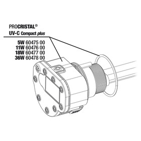 Abbildung JBL ProCristal UV-C Compact plus 5 W Elektroeinheit
