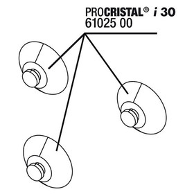 Abbildung JBL ProCristal i30 Saugnpfe 3x