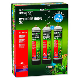 Abbildung JBL ProFlora CO2 Cylinder 500 U 3x