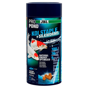 Abbildung JBL ProPond KOI Staple + Silkworms