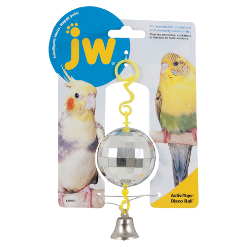 weitere Abbildung JW PET Activitoy Vogelspielzeug Disco Kugel