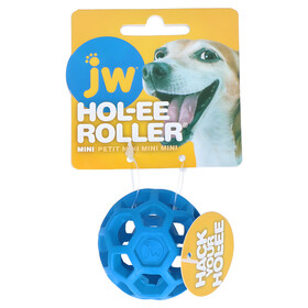 Abbildung JW PET Hundespielzeug Hol-ee Roller blau