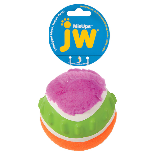 JW PET Hundespielzeug Mixups Ribbed Ball