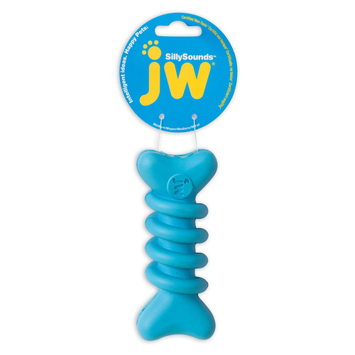 JW PET Sillysounds Spiral Bone, Maße: 18 x 7,5 cm