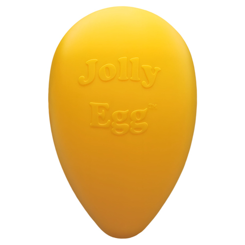 Jolly Hundespielzeug Ei gelb, Größe: S