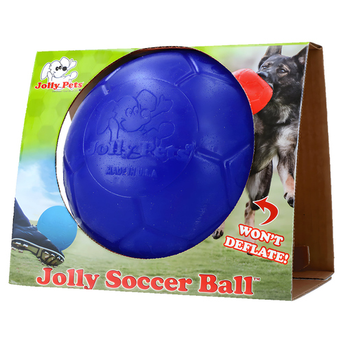 weitere Abbildung Jolly Hundespielzeug Fuball blau