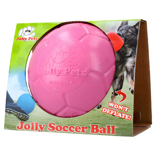 weitere Abbildung Jolly Hundespielzeug Fuball rosa