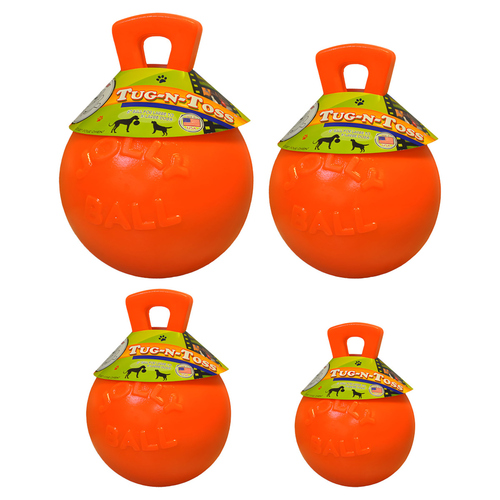 weitere Abbildung Jolly Hundespielzeug Tug-n-Toss orange