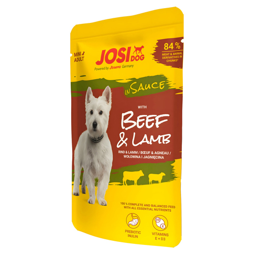 Josera Beef & Lamb in Sauce 100 g - 24 Stück