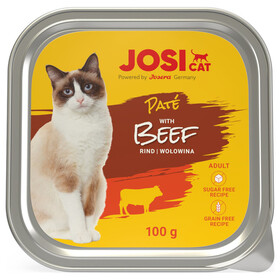 Abbildung Josera JosiCat Pat Beef 100 g - 32 Stck