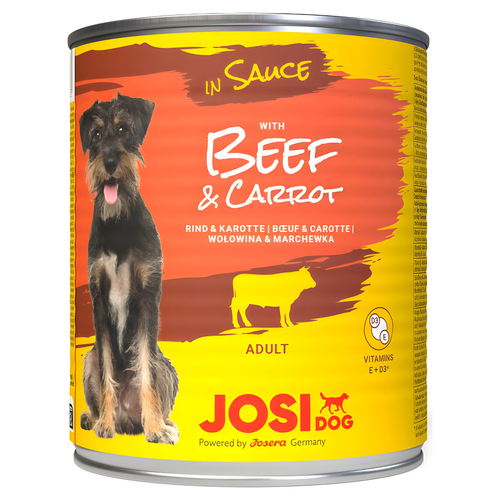 Josera JosiDog Beef & Carrot in Sauce 830 g - 6 Stück