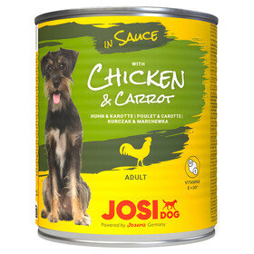 Abbildung Josera JosiDog Chicken & Carrot in Sauce 830 g - 6 Stck