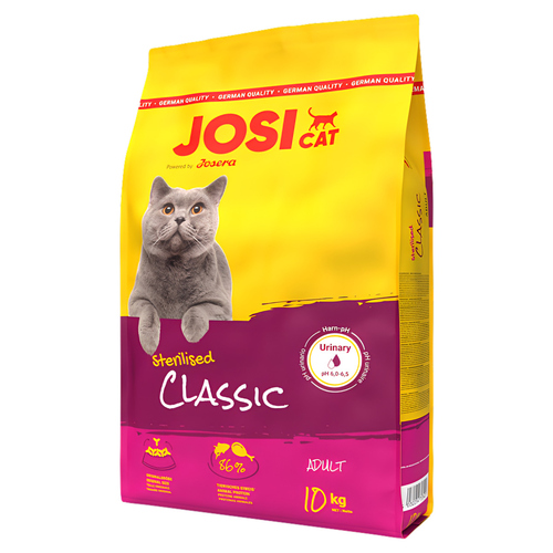 Josera Josicat Sterilised Classic 10kg Futter für kastrierte Katzen