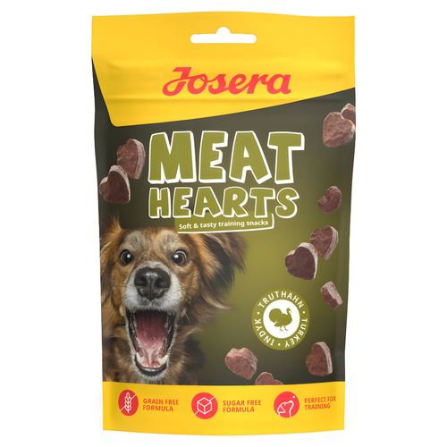 Josera Meat Hearts Turkey 70 g - 8 Stück