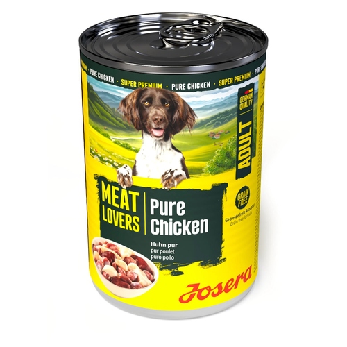 Josera Meat Lovers Adult Pure Chicken 400 g - 6 Stück