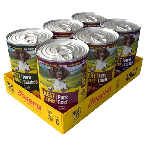 Josera Meat Lovers Adult Pure Multipack 6 x 400 g