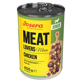 Abbildung Josera Meat Lovers Junior Menu Chicken 400 g - 6 Stck