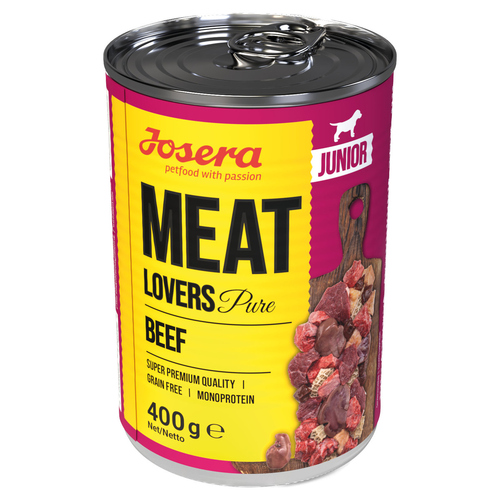 Josera Meat Lovers Junior Pure Beef 400 g - 6 Stück