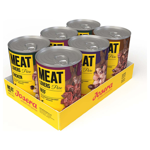 Josera Meat Lovers Pure Multipack 6 x 400 g
