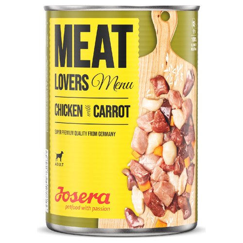 Josera Menu Chicken with Carrot 400 g - 6 Stück