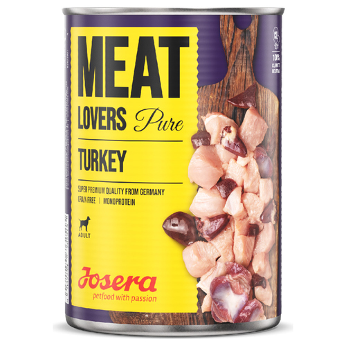 Josera Pure Turkey 400 g - 6 Stück