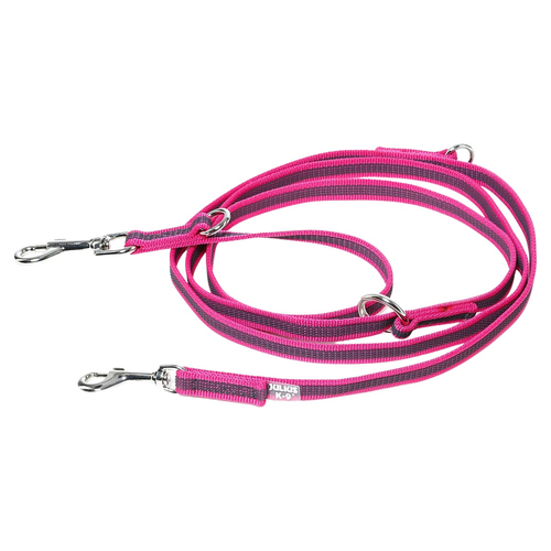 weitere Abbildung Julius-K9 Leine Super Grip, doppelt verstellbar, pink