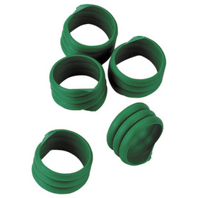 Abbildung KERBL Farm Sprialringe Kunststoff grn 16 mm - 20er Pack