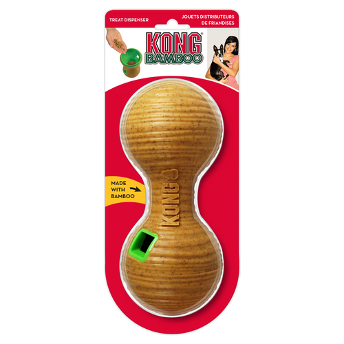 weitere Abbildung KONG Bamboo Feeder Dumbbell M