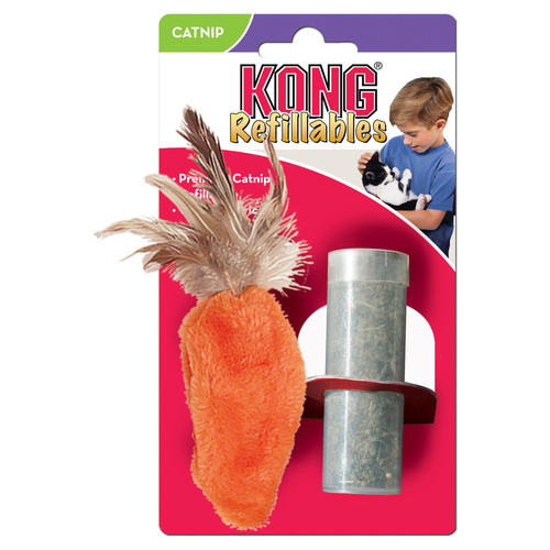 weitere Abbildung KONG Catnip Toy Mhre mit Federn