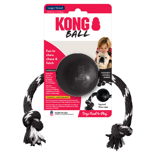 weitere Abbildung KONG Extreme Ball mit Seil L