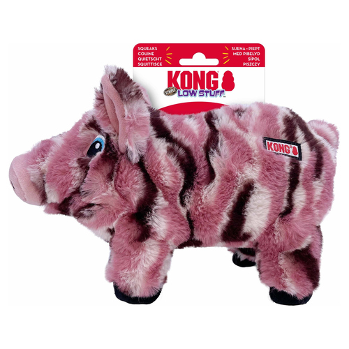 weitere Abbildung KONG Hundespielzeug Low Stuff Stripes Pig