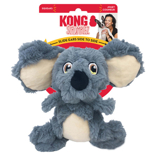 weitere Abbildung KONG Hundespielzeug Scrumplez Koala blau