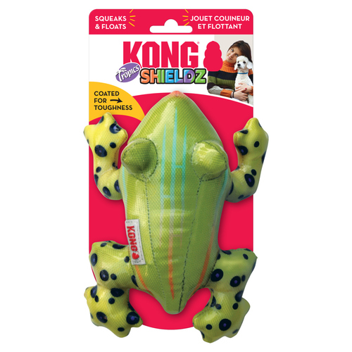 weitere Abbildung KONG Hundespielzeug Shields Tropics Frosch