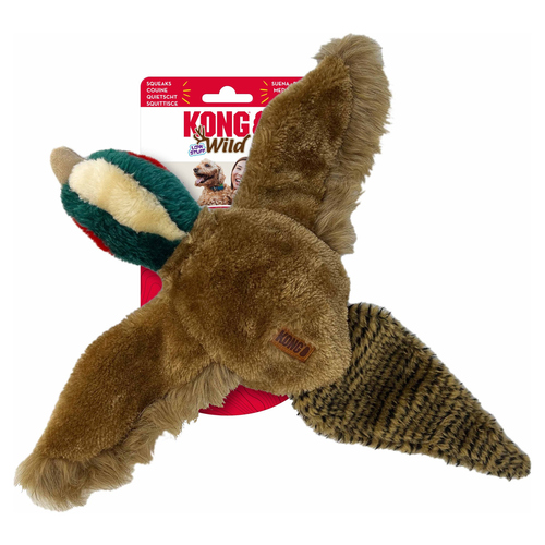 weitere Abbildung KONG Hundespielzeug Wild Low Stuff Pheasant braun