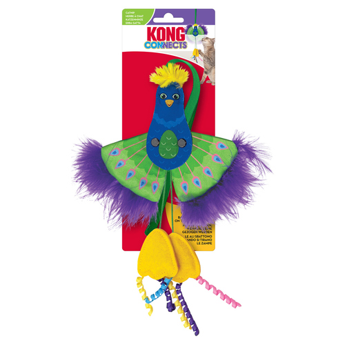weitere Abbildung KONG Katzenspielzeug Connects Peacock