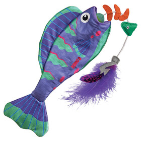 Abbildung KONG Katzenspielzeug Wrangler Angler Fish