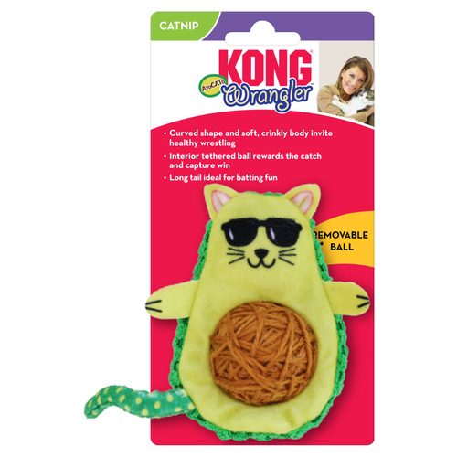 weitere Abbildung KONG Katzenspielzeug Wrangler AvoCATo