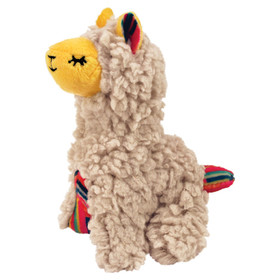 Abbildung KONG Softies Buzzy Llama mit Katzenminze und Knisterfolie