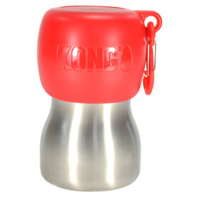 Abbildung KONG Trinkflasche H2O Stainless Steel Bottle rot