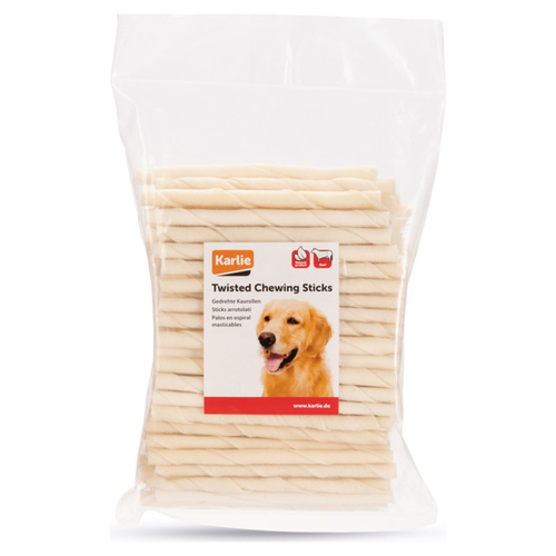 Karlie Gedrehte Kausticks White - 100 Stück