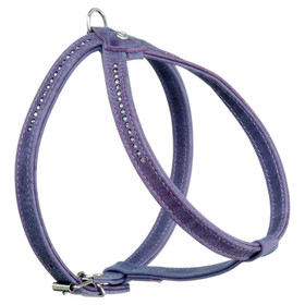 Abbildung Karlie Geschirr Buffalo Denim mit Strass lavendel