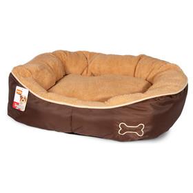 Abbildung Karlie Hundekorb Chipz rund beige
