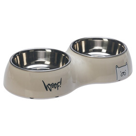 Karlie Hundenapf Elize Dinner Set hellgrau