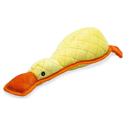 Karlie Hundespielzeug Ente Amba Plüsch gelb
