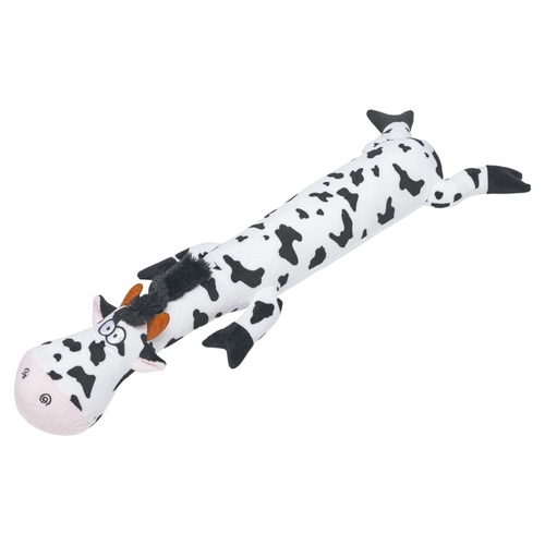 Karlie Hundespielzeug Funny Kuh schwarz/weiß