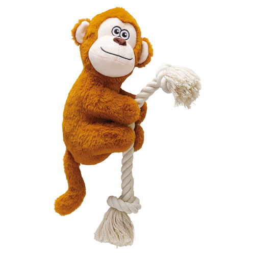 Karlie Hundespielzeug Kletter Affe braun